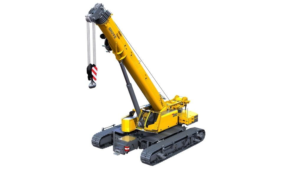 The newest telescoping crawler crane from Manitowoc combines heavy-duty lifting and manoeuvrability