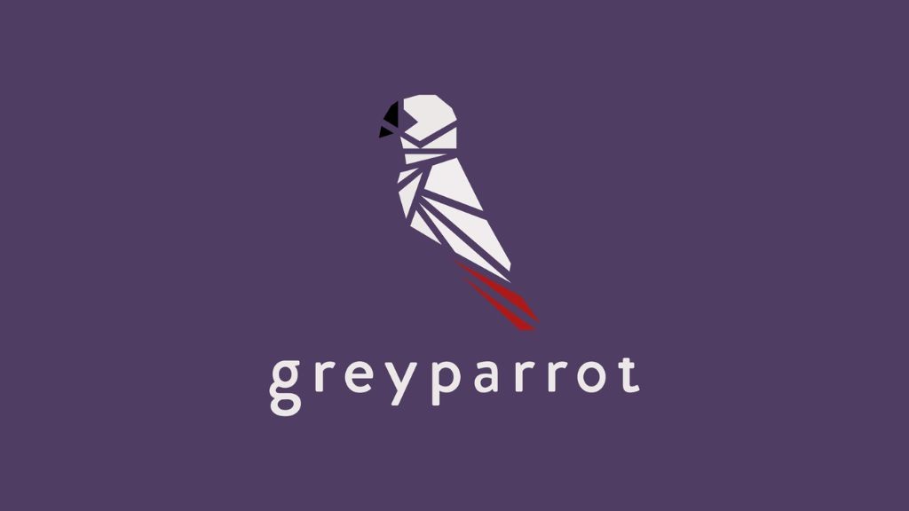 The Greyparrot logo on a purple background The Greyparrot logo on a purple background