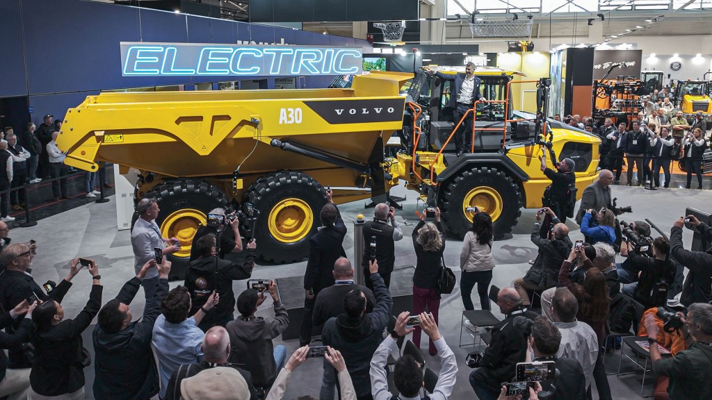 Volvo Construction Equipment unveils the world’s first electric articulated dump trucks at bauma 2025
