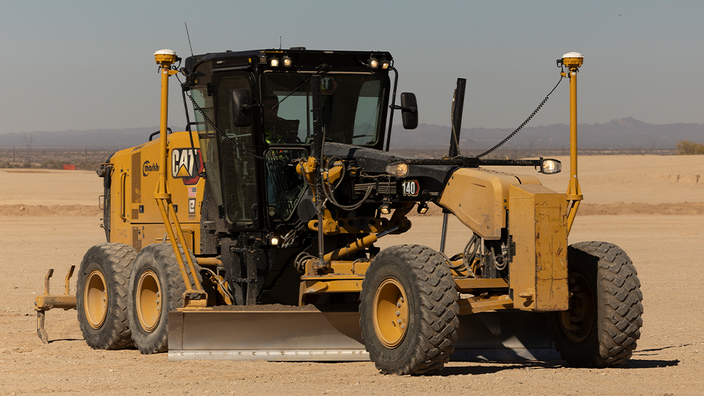 Cat updates Lever Motor Grader Cat updates Lever Motor Grader