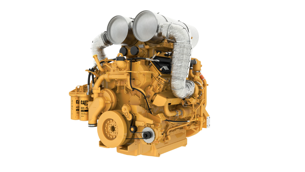 A yellow engine A yellow engine