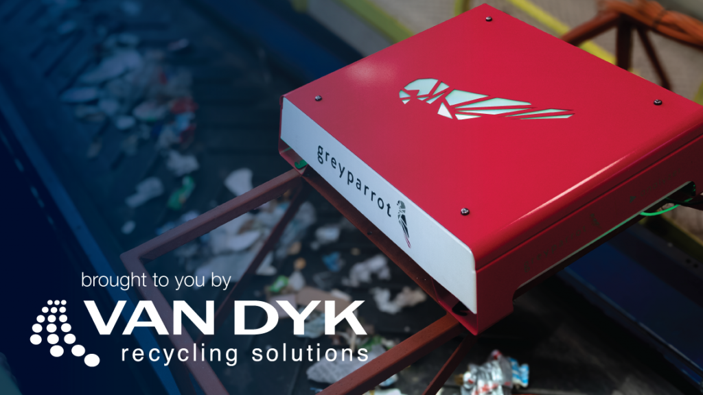 Van Dyk partners with Greyparrot, leader in AI waste analytics Van Dyk partners with Greyparrot, leader in AI waste analytics