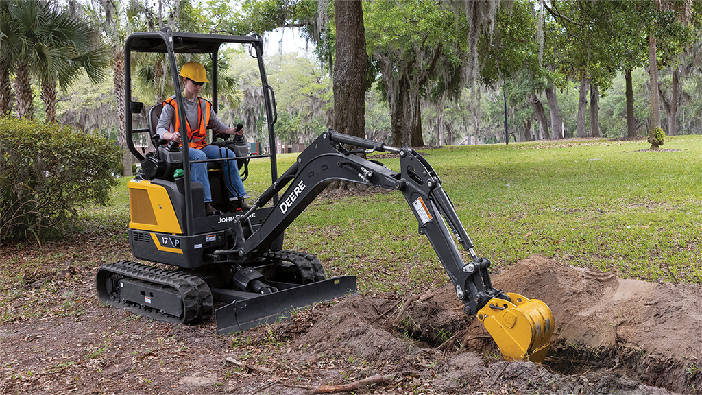 John Deere delivers big compact excavator update with two new P-Tier models John Deere delivers big compact excavator update with two new P-Tier models
