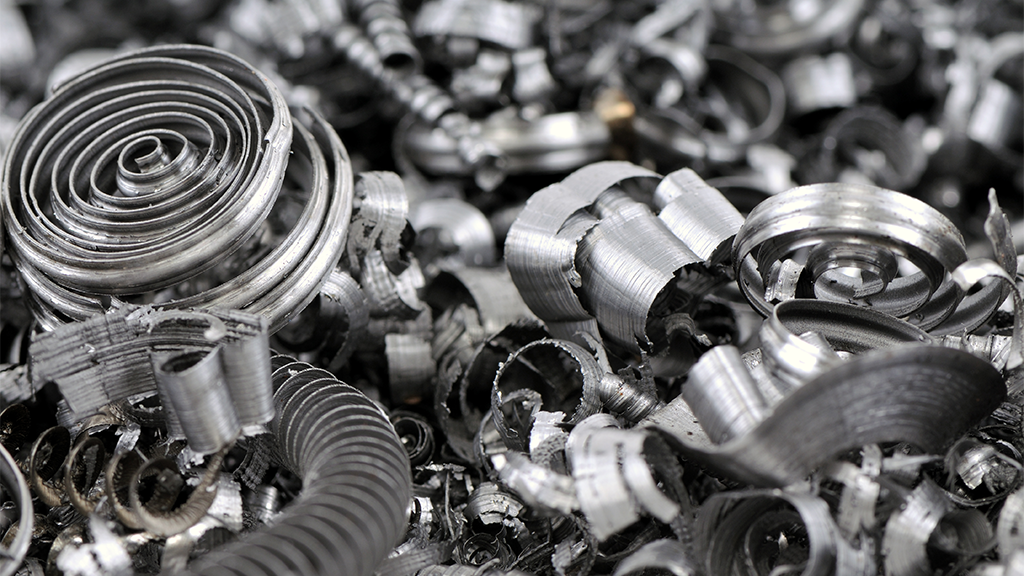 A pile of loose metals A pile of loose metals