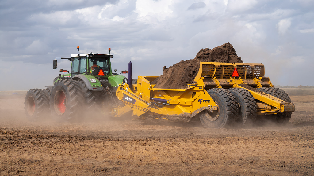 K-Tec’s new scraper offers higher self-loading productivity in a lightweight frame