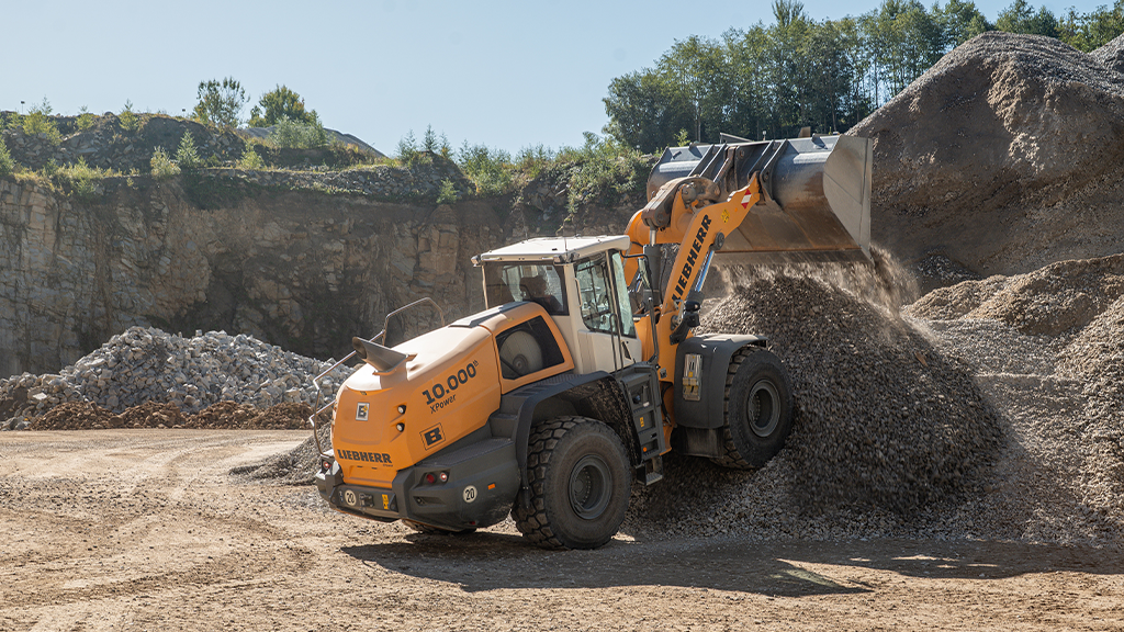 Liebherr’s 10,000th XPower wheel loader meets demanding quarry Liebherr’s 10,000th XPower wheel loader meets demanding quarry