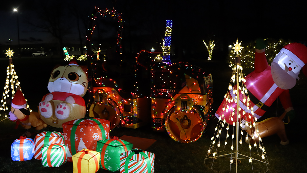 Volvo to support nonprofits this December with Volvo Holiday Lights display Volvo to support nonprofits this December with Volvo Holiday Lights display