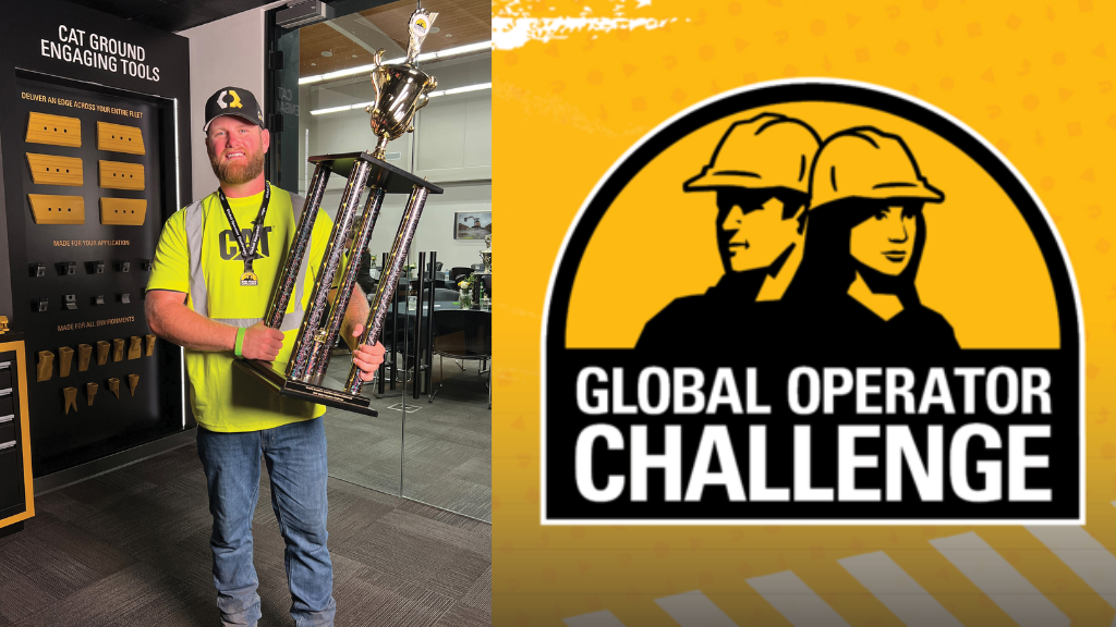 Canada’s Brock Leclerc rises to the top in Caterpillar’s Global Operator Challenge