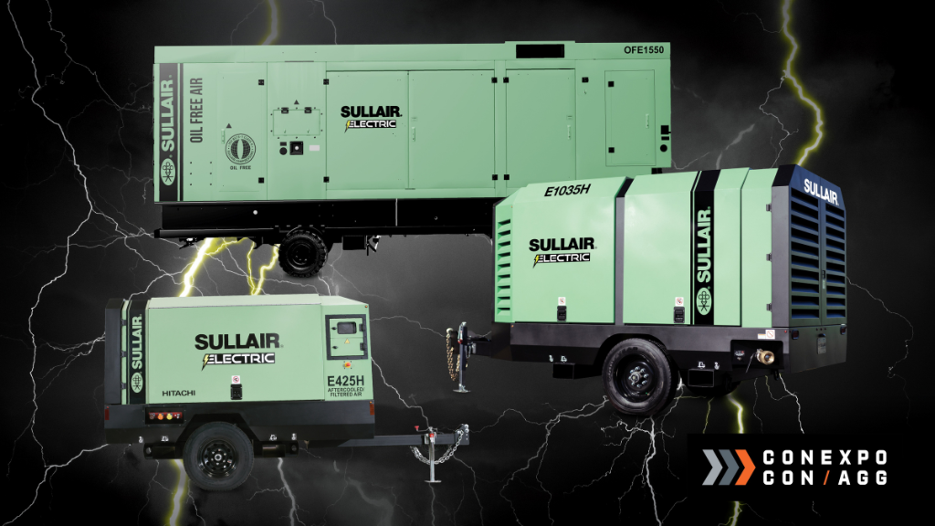 Hitachi to bring electric air compressor to CONEXPO-CON/AGG