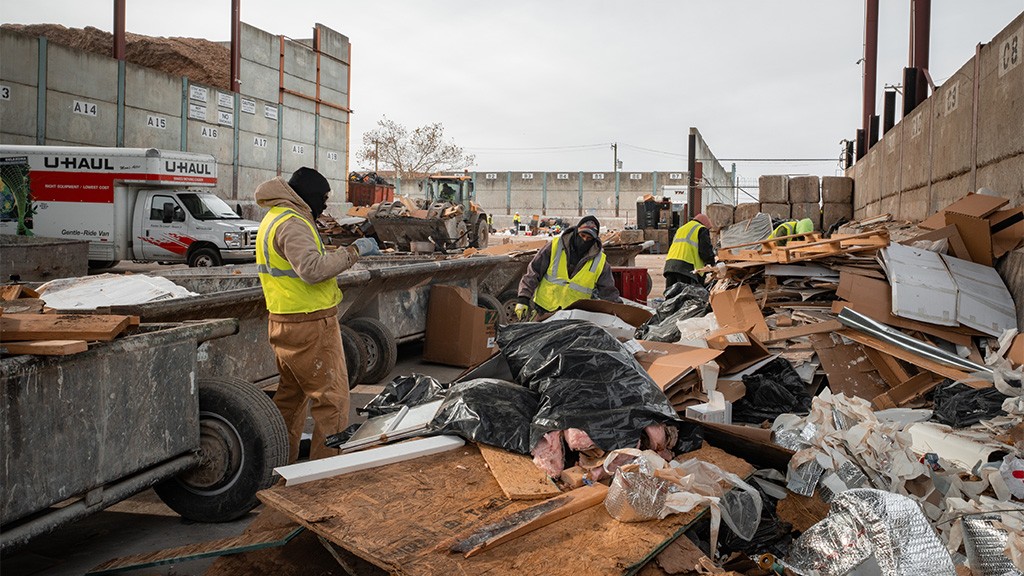 Burns Services diverted 1.2 million tons of C&D material from landfill in five years