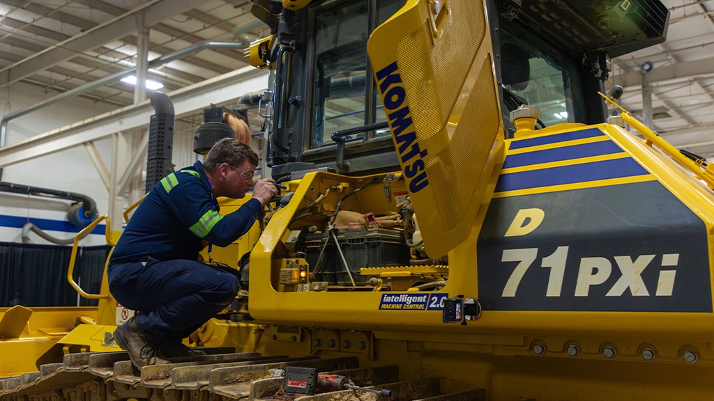 Komatsu crowns top technician following head-to-head skills competition