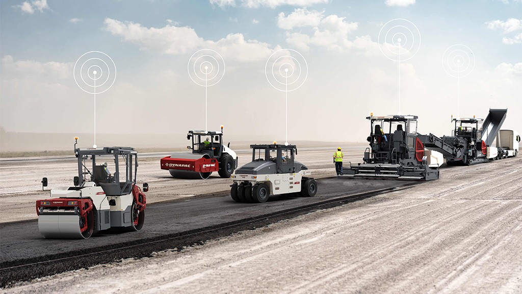 Dynapac’s NEXUS Job Site solution optimizes roadbuilding through a fully digital workflow