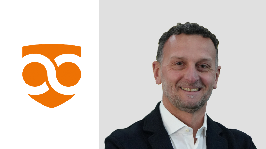 A split image of a headshot of a man with the Bollegraaf company logo A split image of a headshot of a man with the Bollegraaf company logo