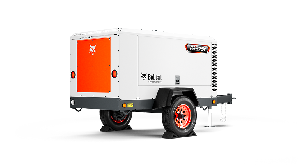 Bobcat’s rental-ready air compressor delivers 9-hour runtime with simplified maintenance