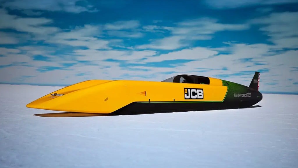 VIDEO: JCB hydrogen-powered vehicle to target the world diesel land speed record