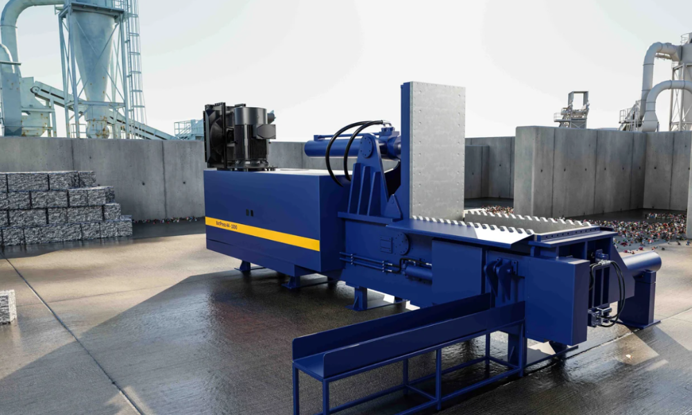 New plug-and-play metal baler from Lindemann automates baling cycles