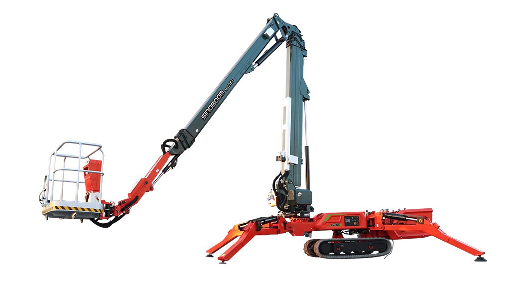 Sinoboom’s ultra-compact spider lift is available in diesel or electric configurations