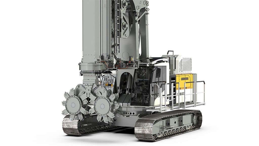 A soil cutter mixer