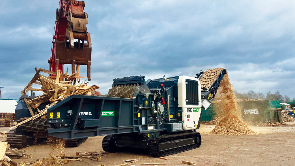 A&A Recycling boosts timber processing with Ecotec shredder