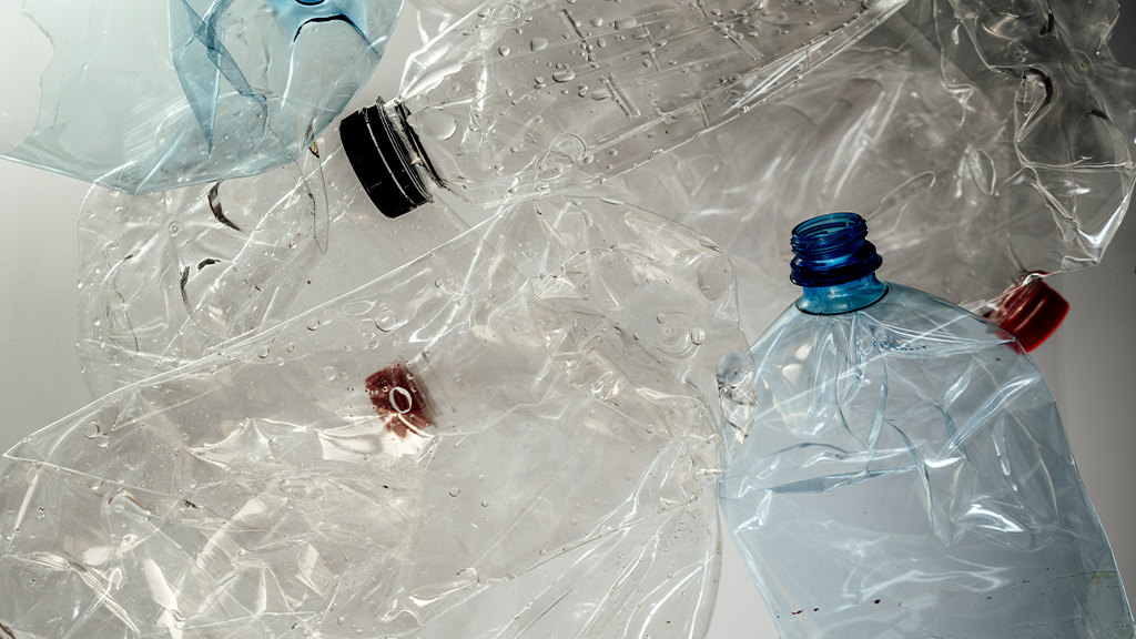 Several clear plastic packaging