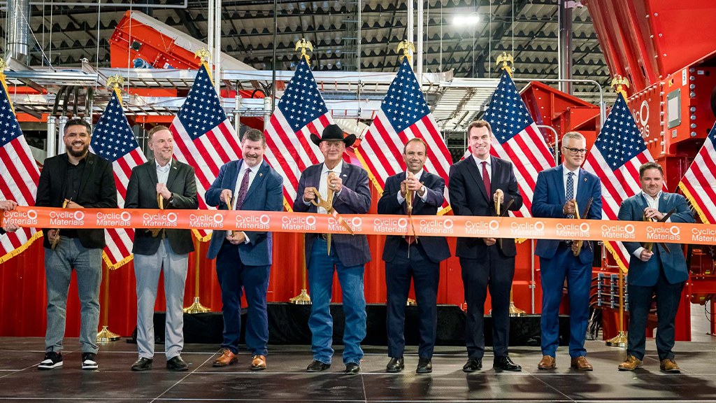 Cyclic Materials opens first commercial-scale automated rare earth magnet recovery facility