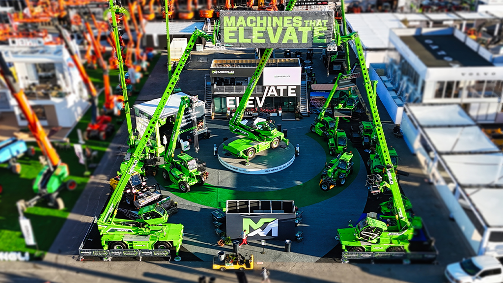 Find Merlo telehandlers at seven upcoming industry events Find Merlo telehandlers at seven upcoming industry events
