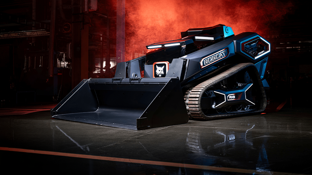 VIDEO: Bobcat receives second Red Dot Award for RogueX3 autonomous loader