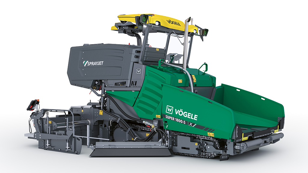 Vögele introduces spray-ready version of Dash 5 road paver series