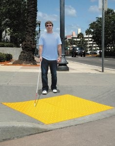 Pad Protection Signal Raised warning pads