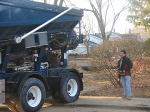 New Stone Slinger keeps operators out of the truck and on the job