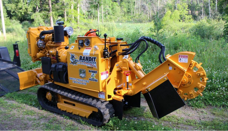 Bandit Industries Announces Model 2550 Track Stump Grinder