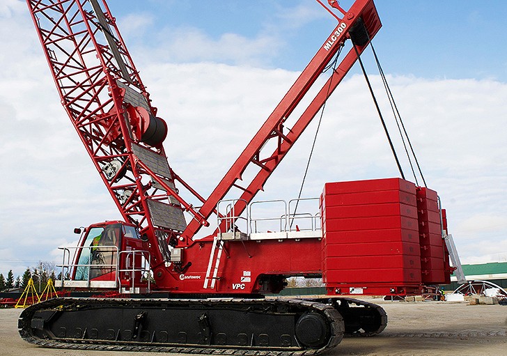 Manitowoc Company, Inc - MLC300 Crawler Cranes Manitowoc Company, Inc - MLC300 Crawler Cranes