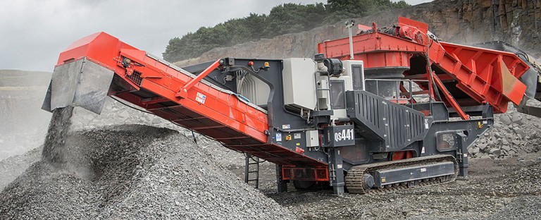 Sandvik QS441 Track Mounted Cone Crushers | Heavy Equipment Guide