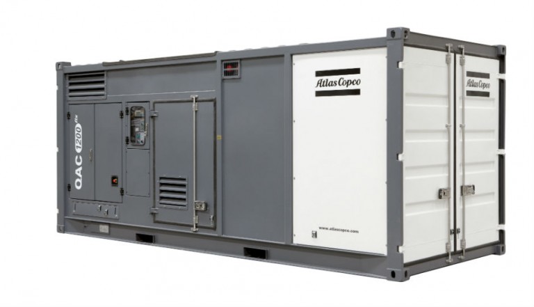 Atlas Copco Featured 1-Megawatt QAC 1200 Generator At POWER-GEN ...