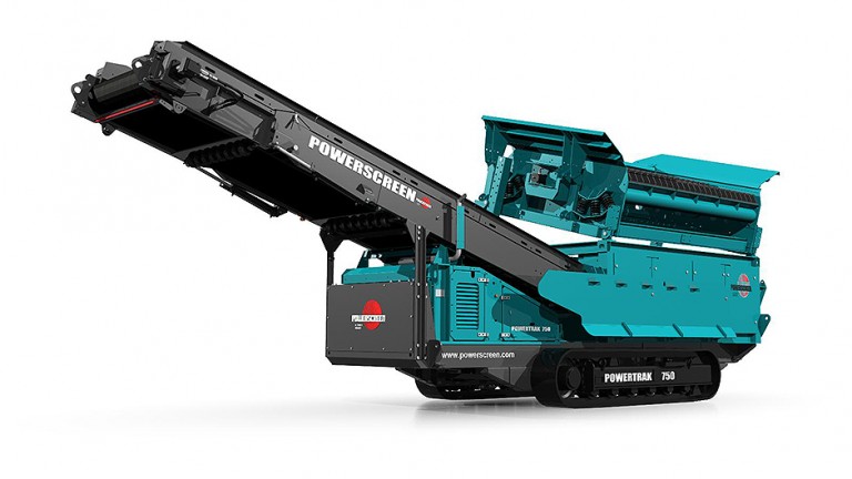 Powerscreen - Powertrak 750 Mobile Screens Powerscreen - Powertrak 750 Mobile Screens