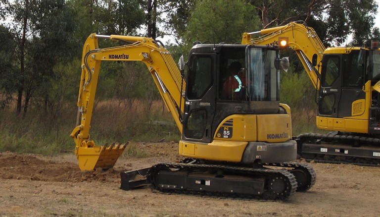 PC55MR Excavators PC55MR Excavators