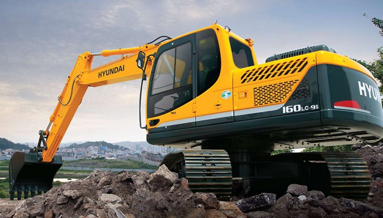 Hyundai construction equipment