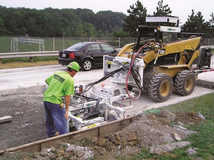 MachineMounted Drills for Road Repair