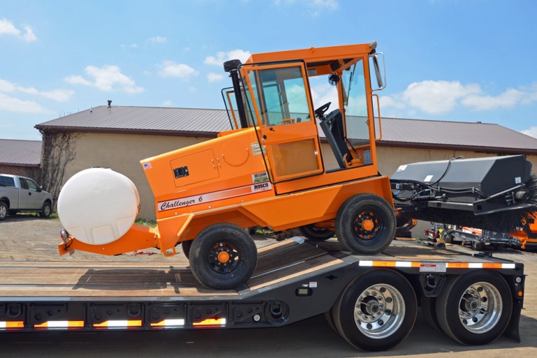Landoll Corporation Model 835PS Paver Lowboy Trailers Heavy