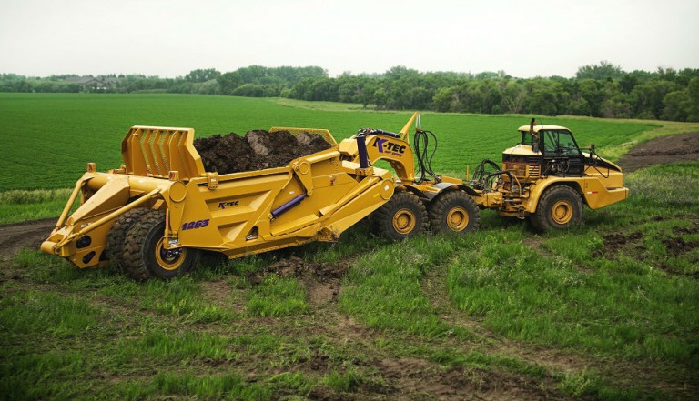 K-Tec 1263 ADT: World’s Largest Construction Pull Scraper Has Heaped ...