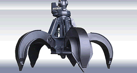 Bateman Manufacturing - 150 Series: 5 Tines Orange Peel Grapples Bateman Manufacturing - 150 Series: 5 Tines Orange Peel Grapples