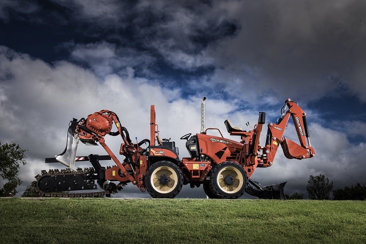 Ditch Witch RT80 Ride-On Trencher for Heavy-Duty Trenching in Small Places
