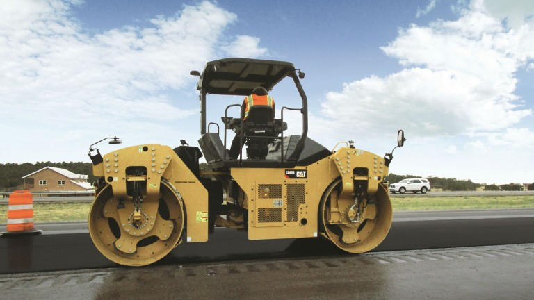 Caterpillar B-Series Tandem Rollers Roll Out With Technology Features