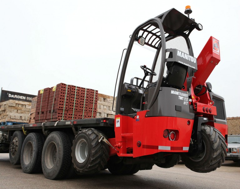 Manitou upgrades the TMT 55 HT/XT/4Way Tier 4 telescopic truckmounted forklifts