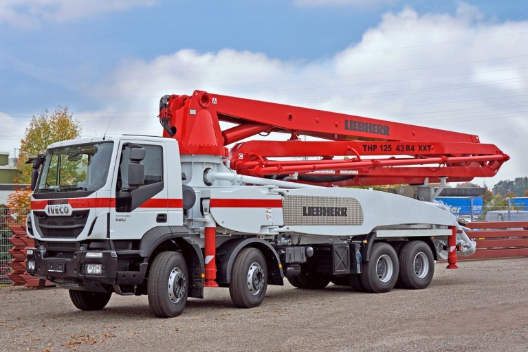 Liebherr Canada 43 R4 XXT Concrete Pump Trucks Heavy Equipment Guide