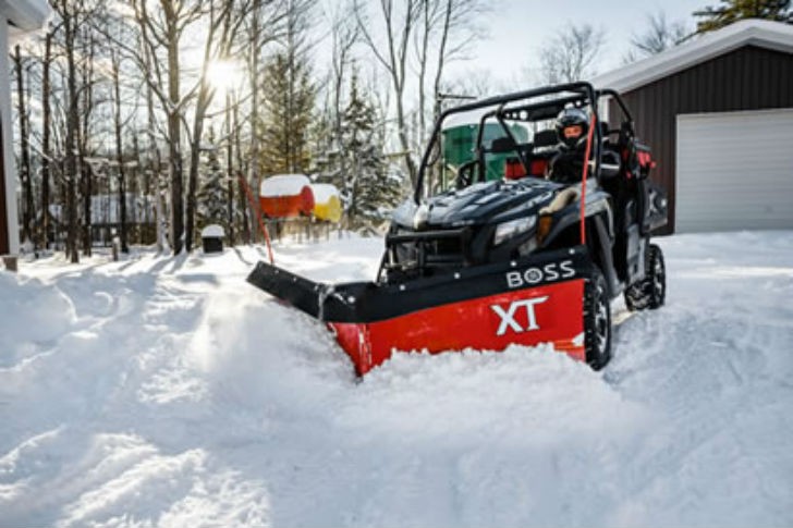 Boss Snowplow Extends Its Line Of Atv And Utv Snowplows