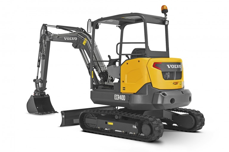 Volvo Construction Equipment - ECR40D Compact Excavators Volvo Construction Equipment - ECR40D Compact Excavators