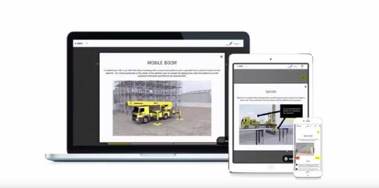 IPAF launches “New Generation eLearning” aerial operator online training