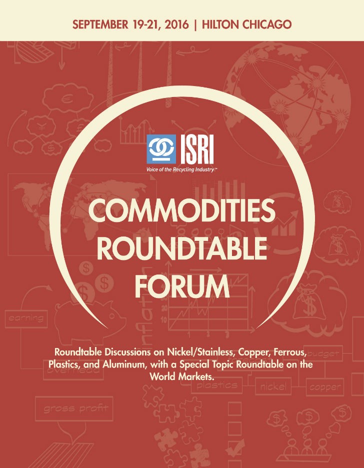ISRI Commodities Roundtable set for Chicago