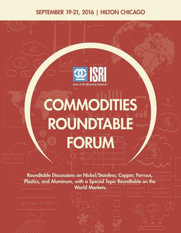 ISRI Commodities Roundtable set for Chicago